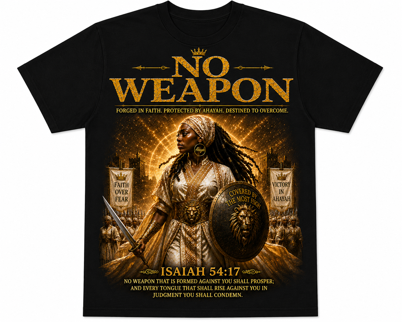 No Weapon – Isaiah 54:17 Tshirt