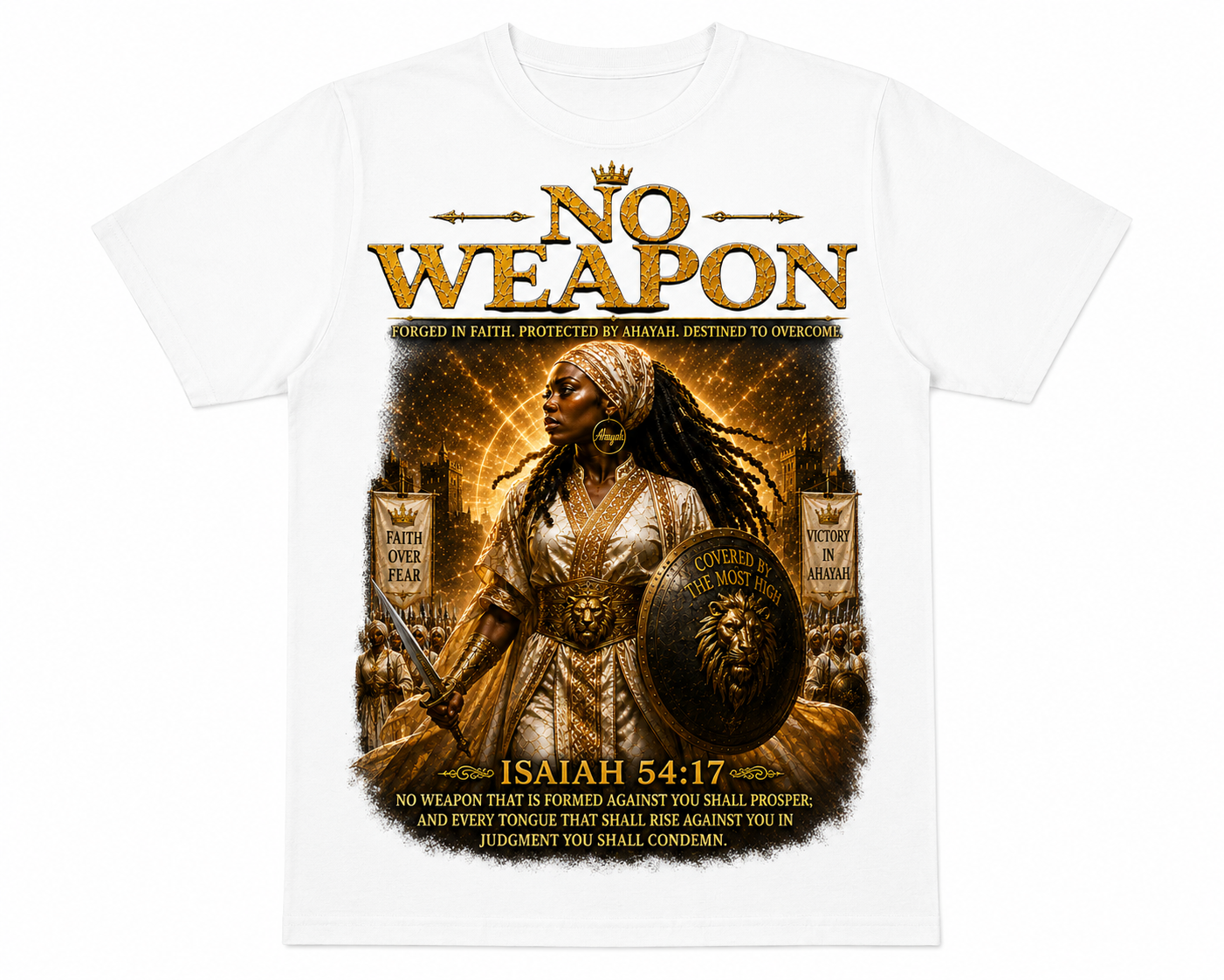 No Weapon – Isaiah 54:17 Tshirt